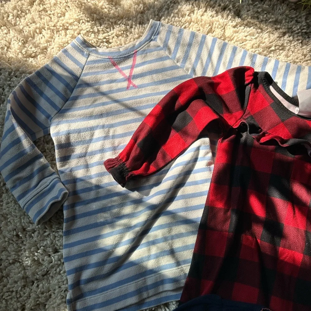 Girl 3T kids pajama top sleeping winter fall warm cute girls old outfit …